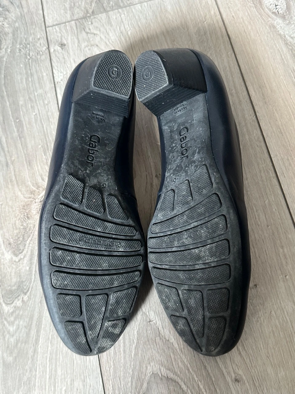 Zapatos de tacón bajos Gabor Comfort de cuero azul marino talla 39 – tacón de 5 cm – photo 7